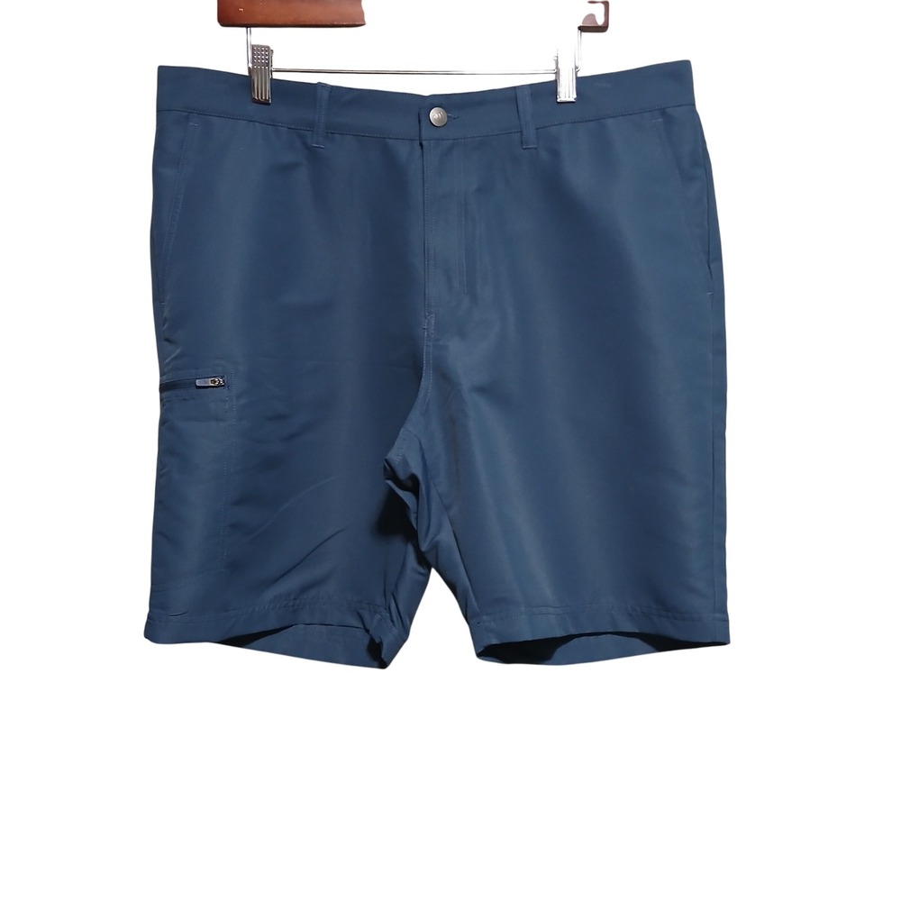 Adidas Mens Woven Cargo Shorts ADVRO882 Crew Navy Blue Size 38 New with‎ Tags